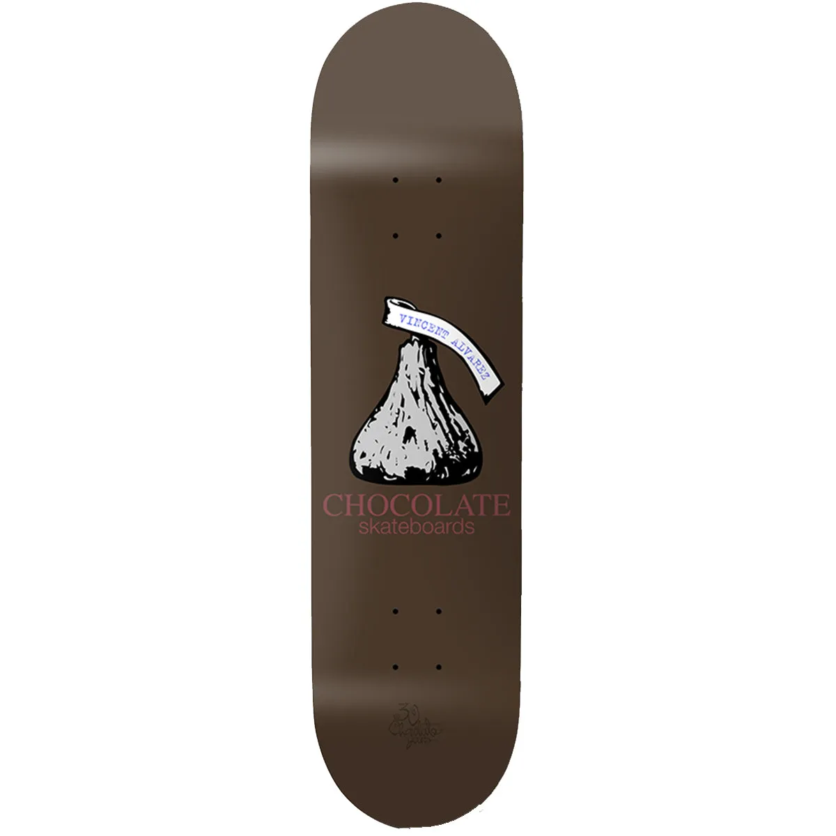 Chocolate - Vincent Alvarez Chocolate Kiss 8.0 Skateboard Deck