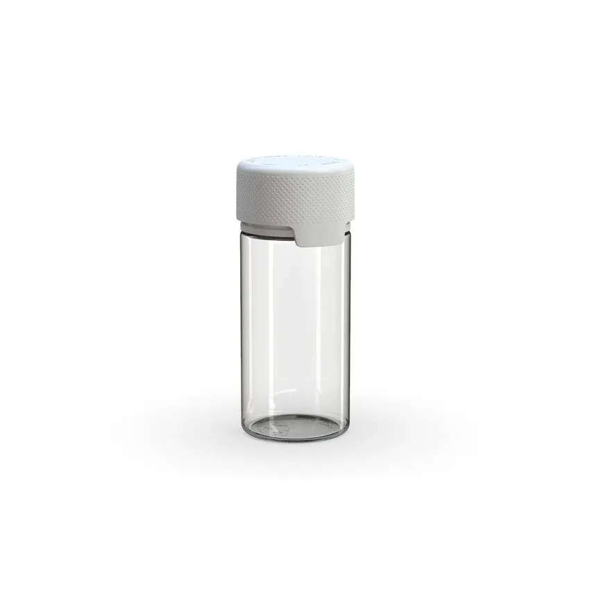 Chubby Gorilla 100Ml Aviator Cr Bottle With Inner Seal & Tamper Evident Break-Off Band (Clear Natural Bottle With Opaque White Closure) - (400 Count)