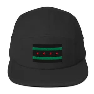 City of Chicago Pan African-Black Nationalism Five Panel Cap