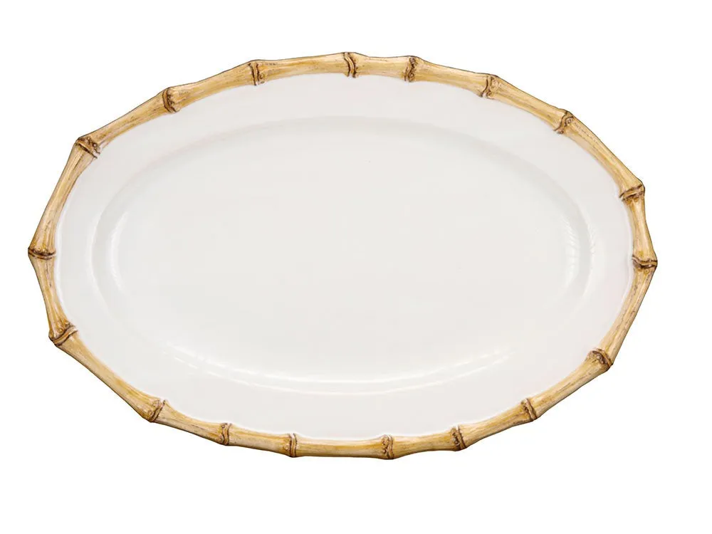 Classic Bamboo Medium Platter 16" Natural