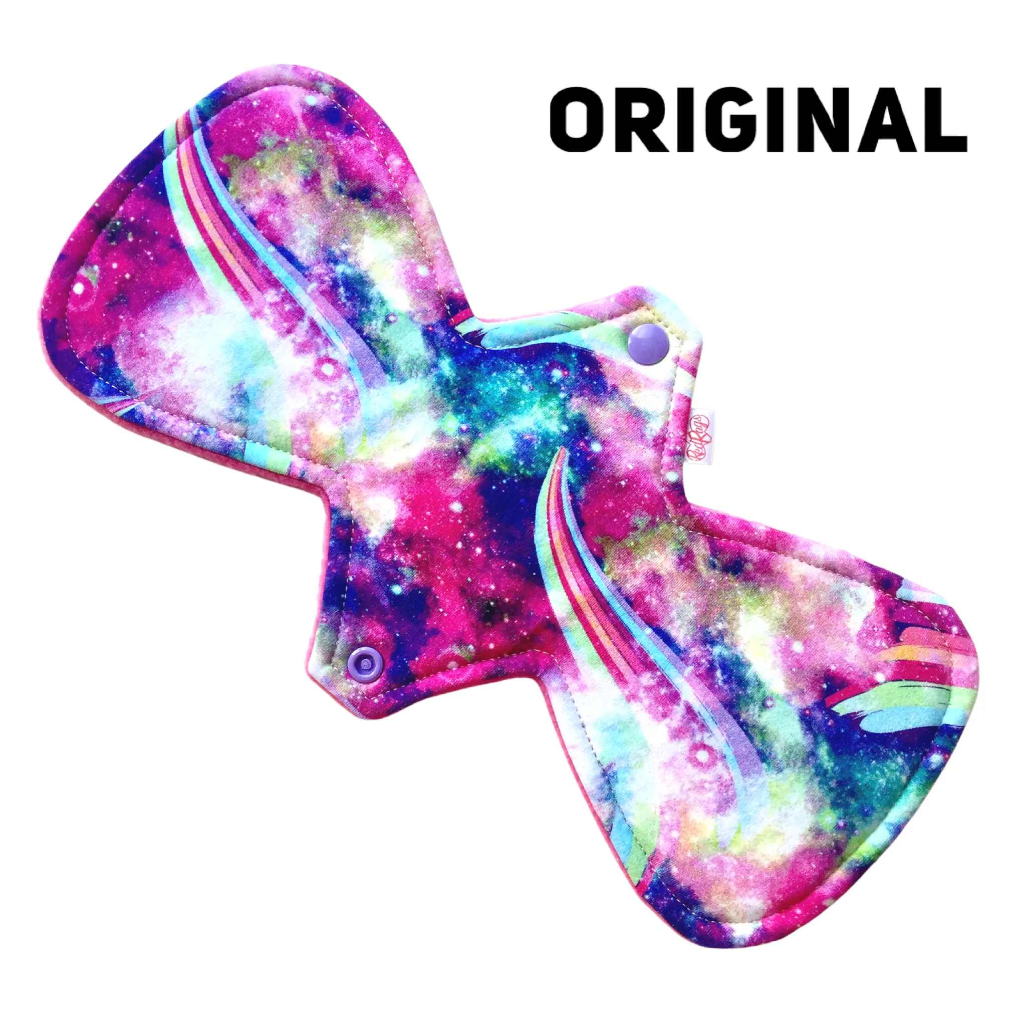 Cloth Pad - Deep Rainbow Bamboo Velour