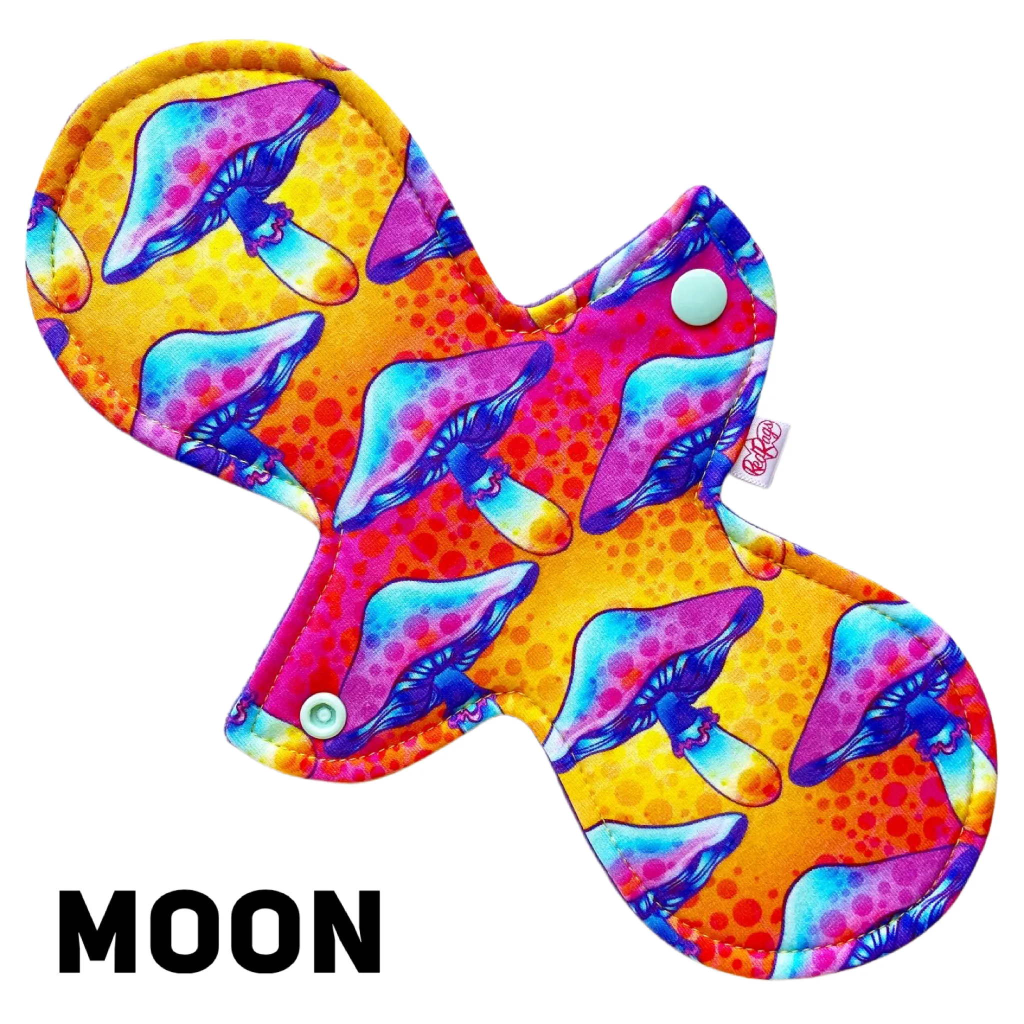 Cloth Pad - Deep Rainbow Bamboo Velour