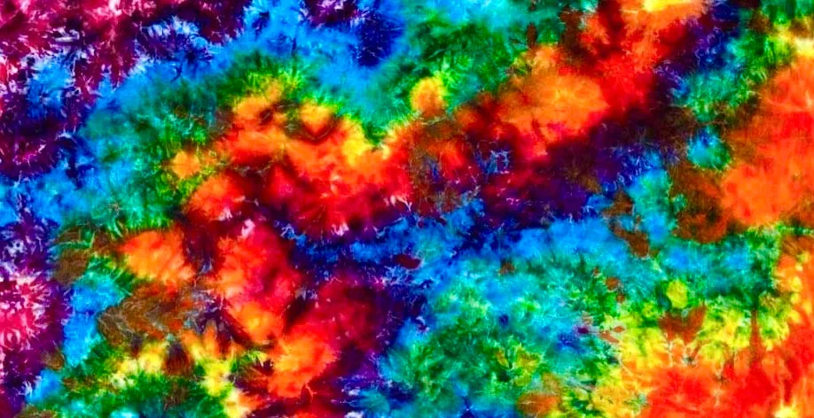 Cloth Pad - Deep Rainbow Bamboo Velour