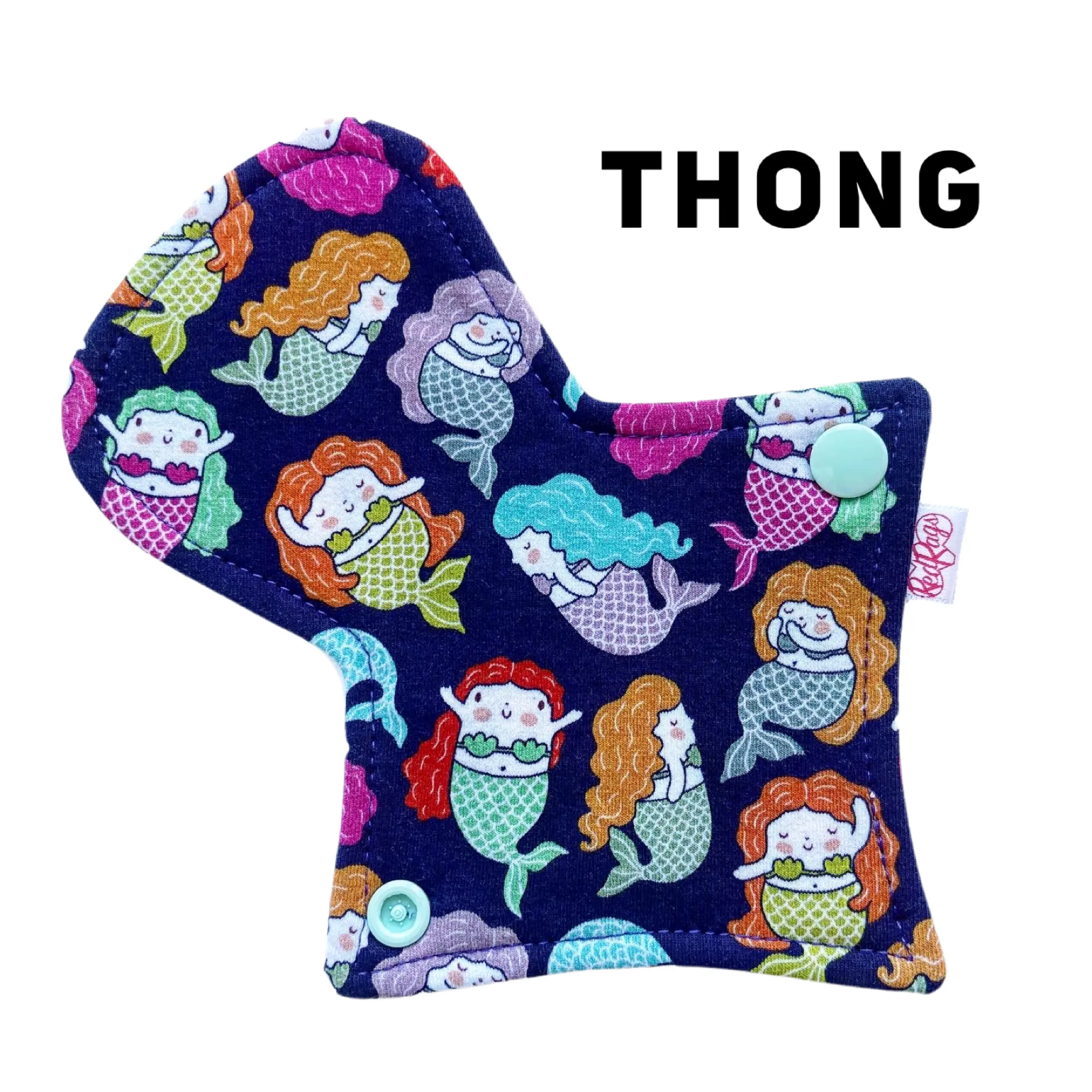 Cloth Pad - Neon Galaxy Bamboo Velour