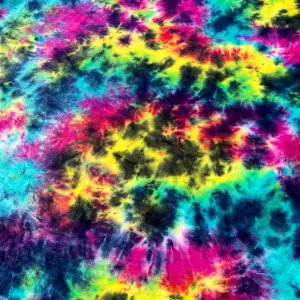 Cloth Pad - Neon Galaxy Bamboo Velour