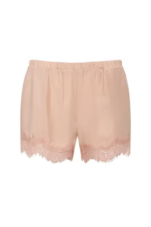 Coco Lace Short Nude Smoke
