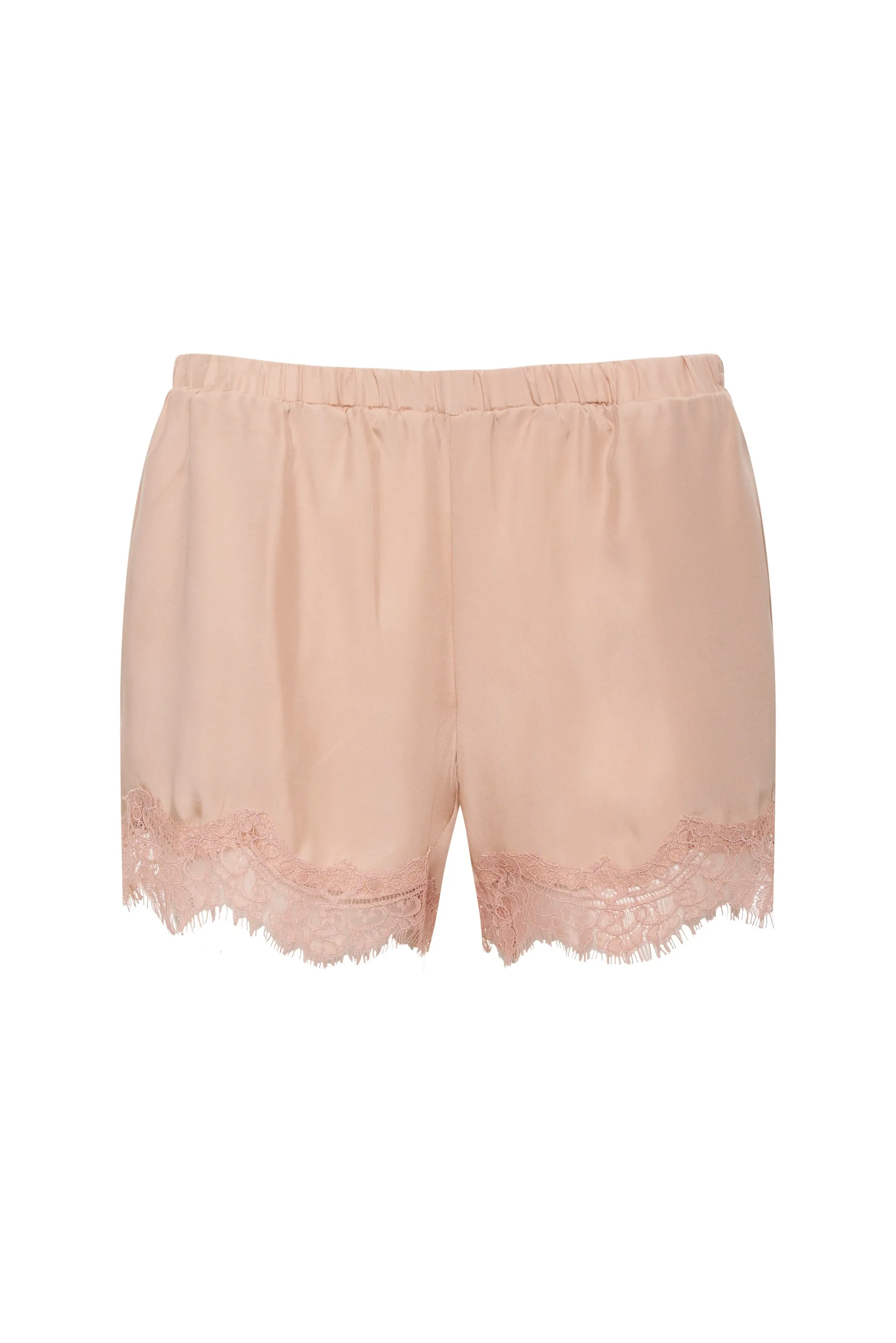 Coco Lace Short Nude Smoke