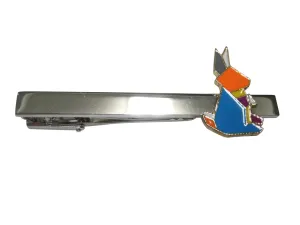 Colorful Origami Rabbit Bunny Tie Clip