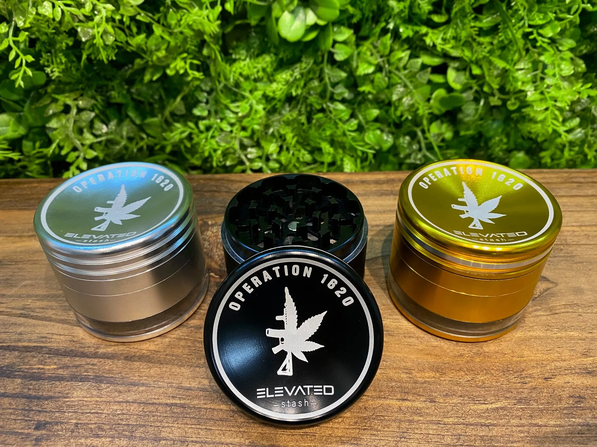 Concaved Premium Grinder - Elevated Stash / Operation 1620 Collab