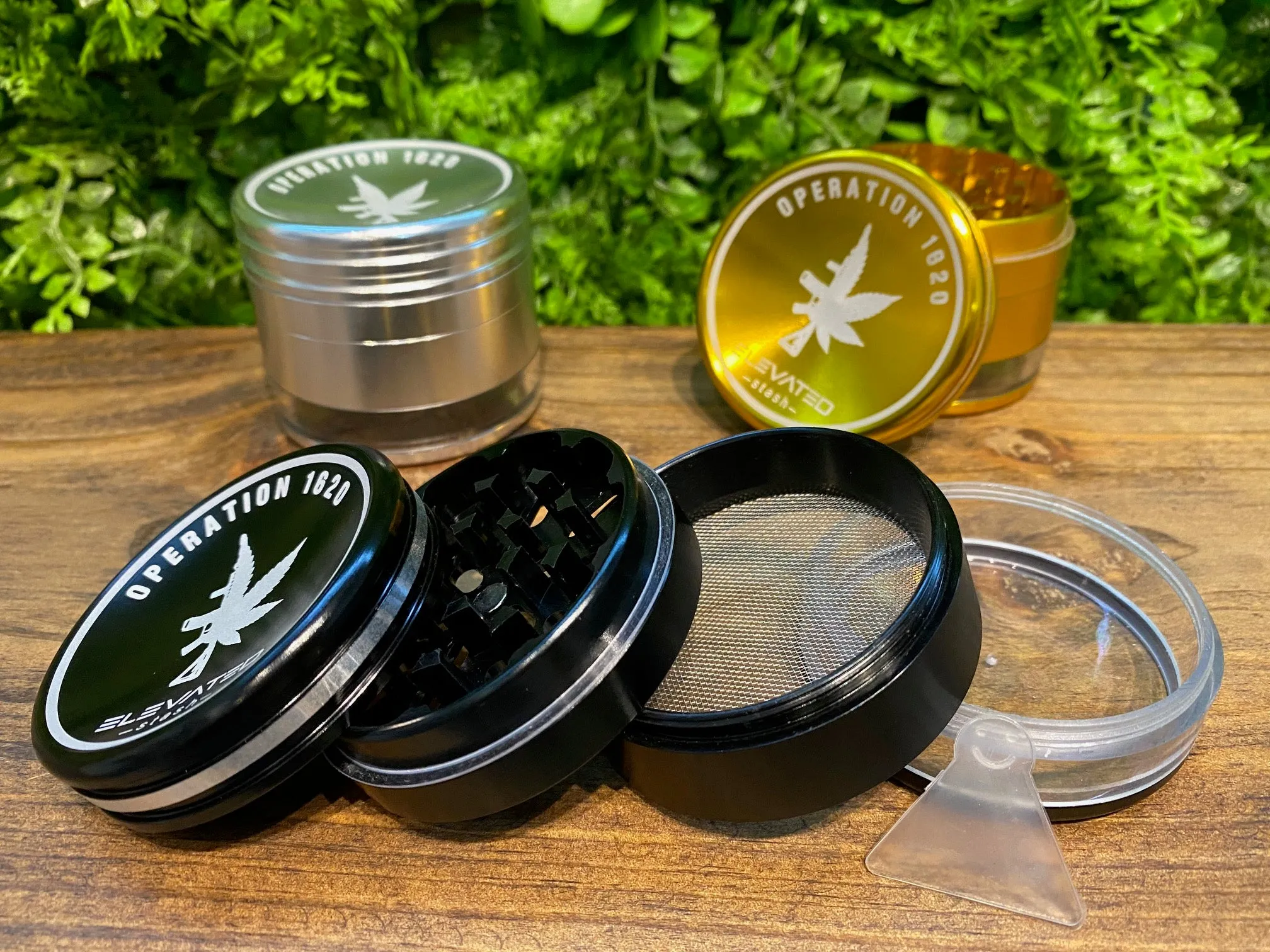Concaved Premium Grinder - Elevated Stash / Operation 1620 Collab