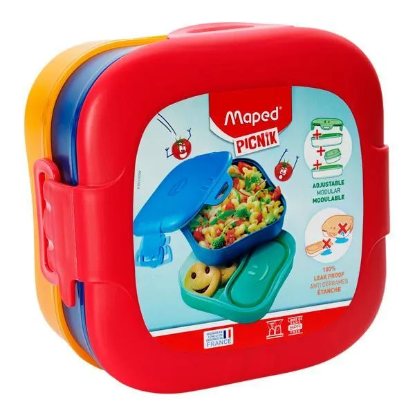 Concept Kids 3-in-1 Lunch Box Pink