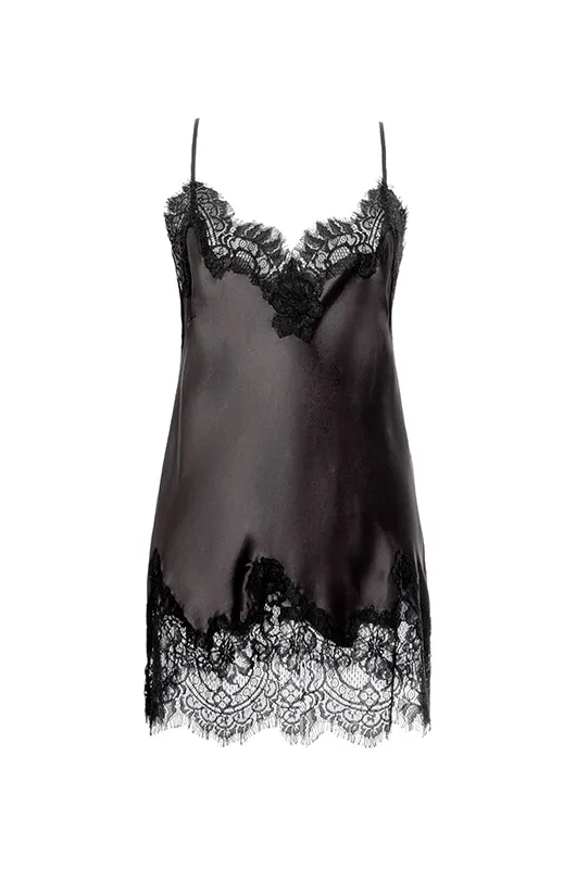 Contrast Coco Lace Silk Cami