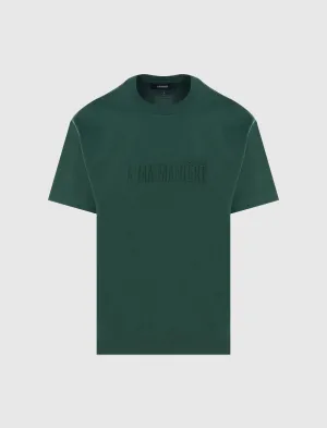 CONTRAST STITCH T-SHIRT