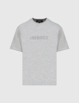 CONTRAST STITCH T-SHIRT