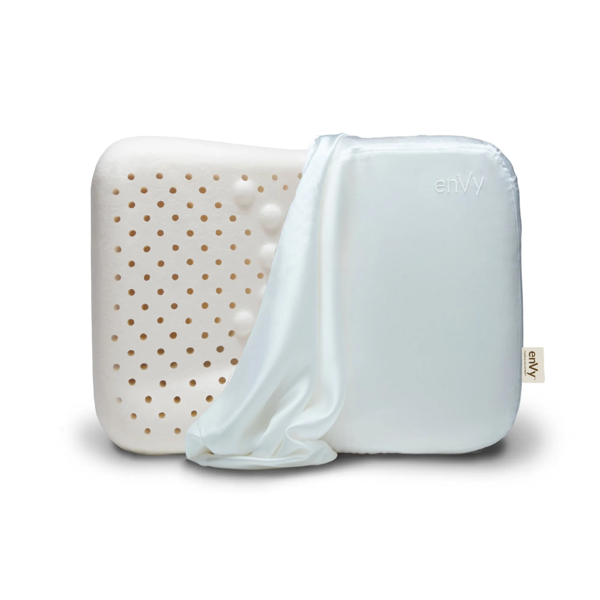 COPPER-infused 100% SILK Pillowcase for enVy® TO GO Travel Pillows