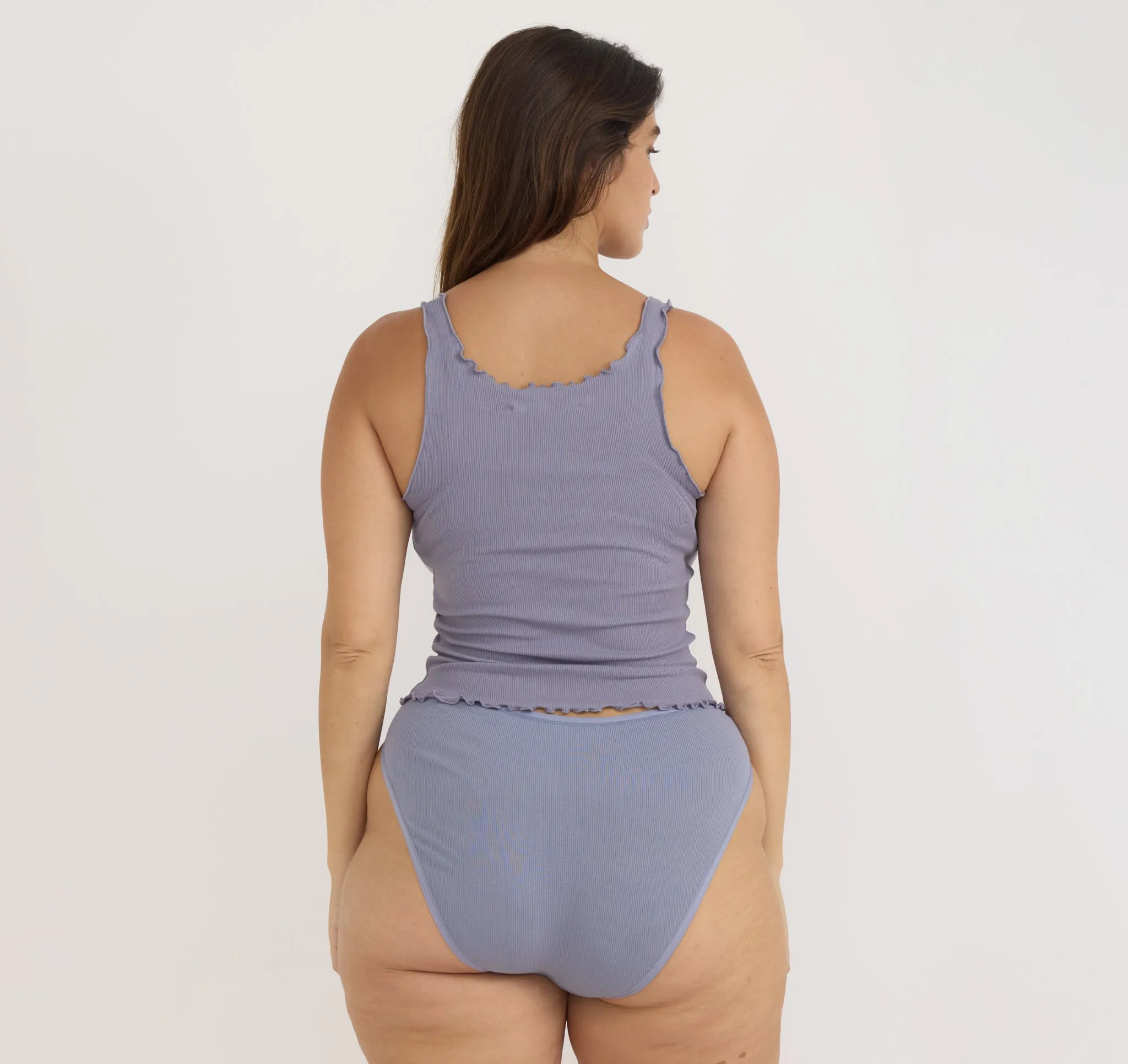 Core Rib High-Leg Briefs