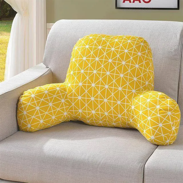 Cotton Linen Backrest Cushion For Sofa