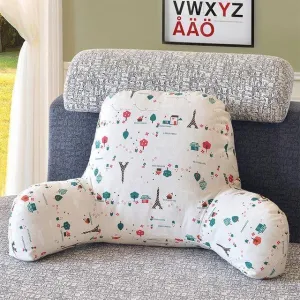 Cotton Linen Backrest Cushion For Sofa