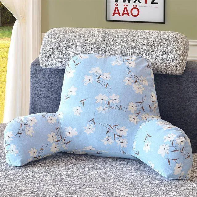 Cotton Linen Backrest Cushion For Sofa
