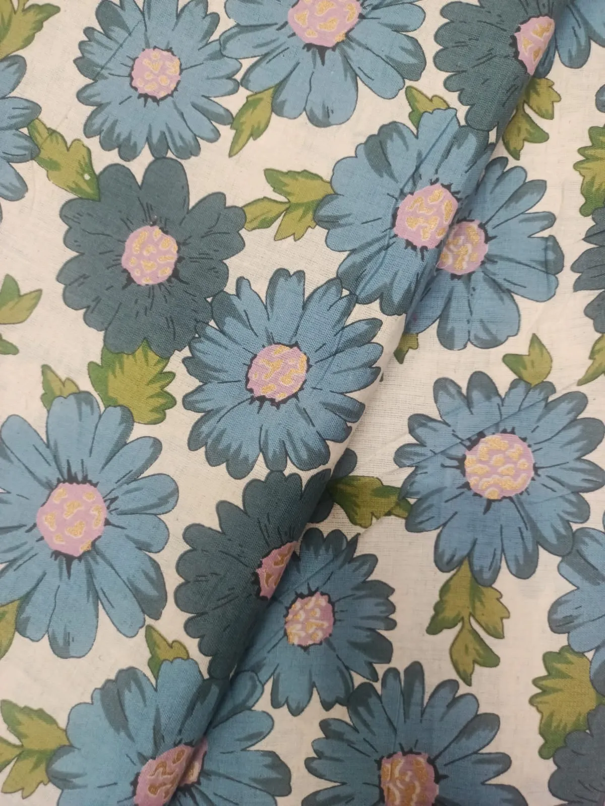 Cotton Linen Flax Digital Printed Fabric