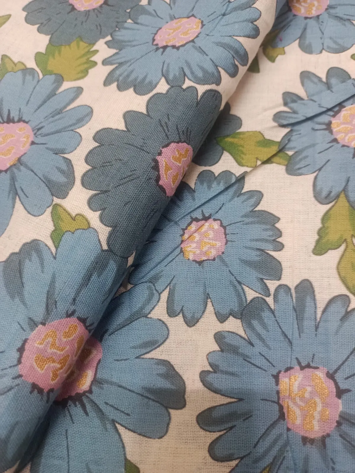 Cotton Linen Flax Digital Printed Fabric
