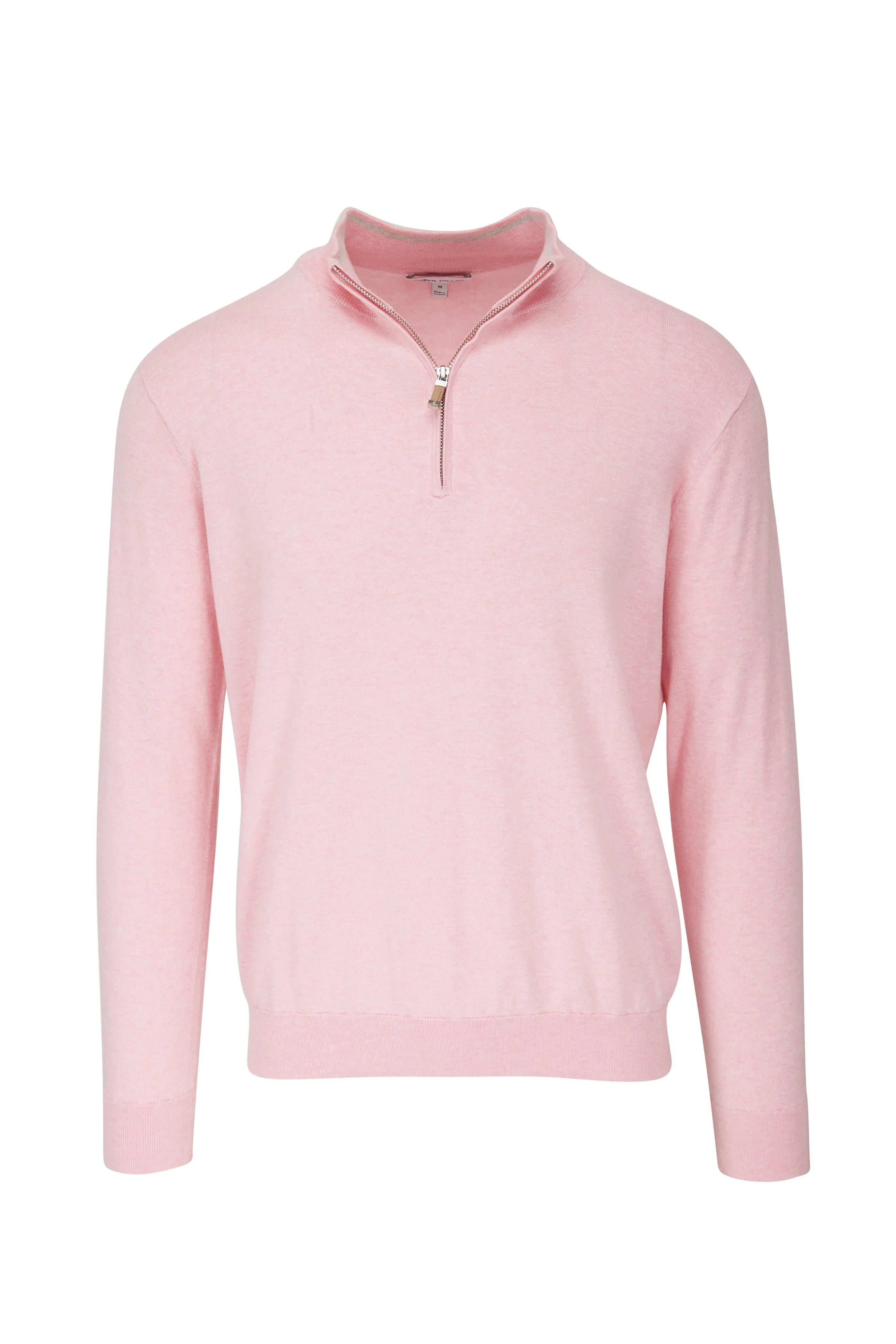 Crest Quarter Zip in Palmer Pink