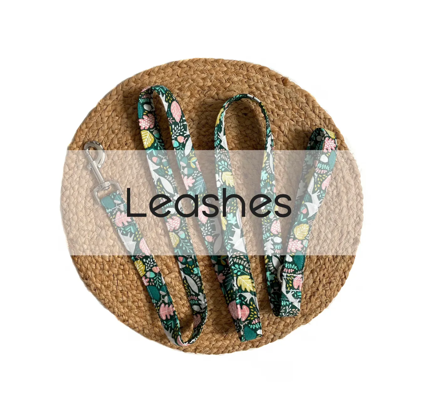 Custom Leash to Match Your Collar - Your Choice of Fabric and Size