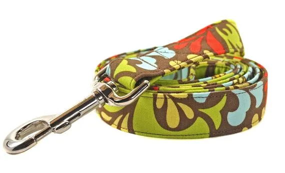 Custom Leash to Match Your Collar - Your Choice of Fabric and Size