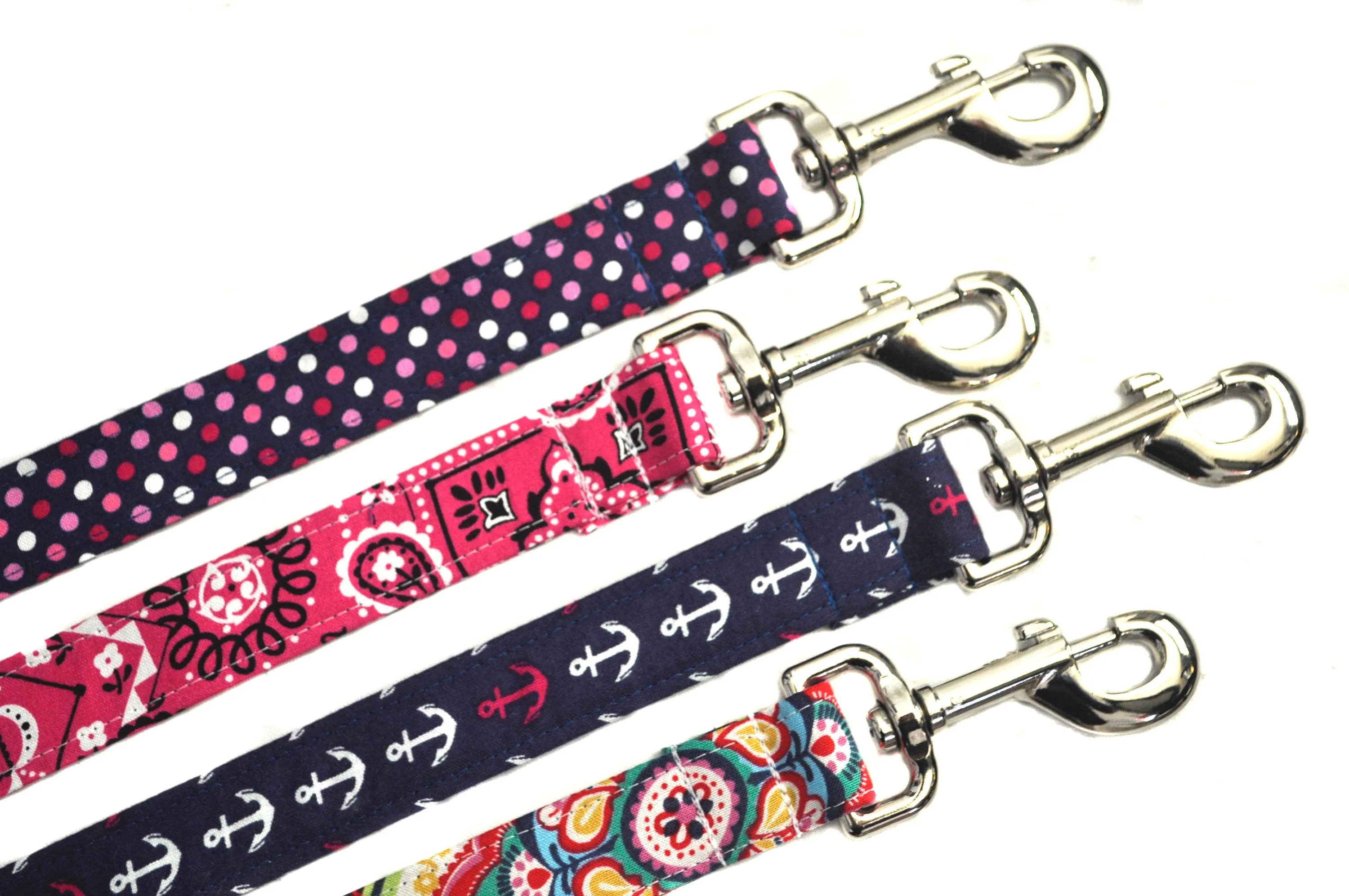 Custom Leash to Match Your Collar - Your Choice of Fabric and Size