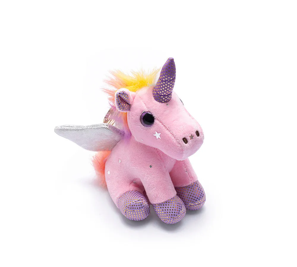 Cute Plush Unicorn Keyring Keychain Pendant Bag Charm