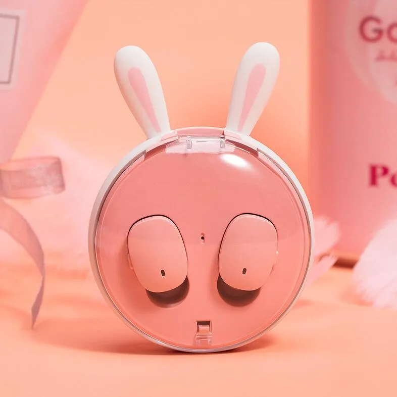 Cute rabbit wireless bluetooth headset yc23110