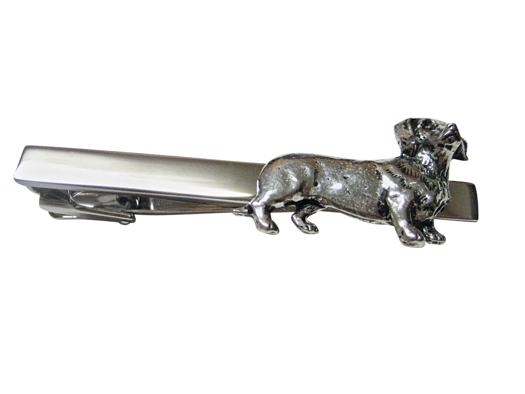 Dachshund Wiener Dog Square Tie Clip