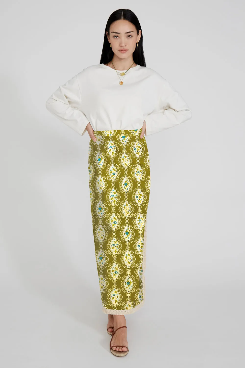 DF-SK-2219- Crochet Cotton Sarong