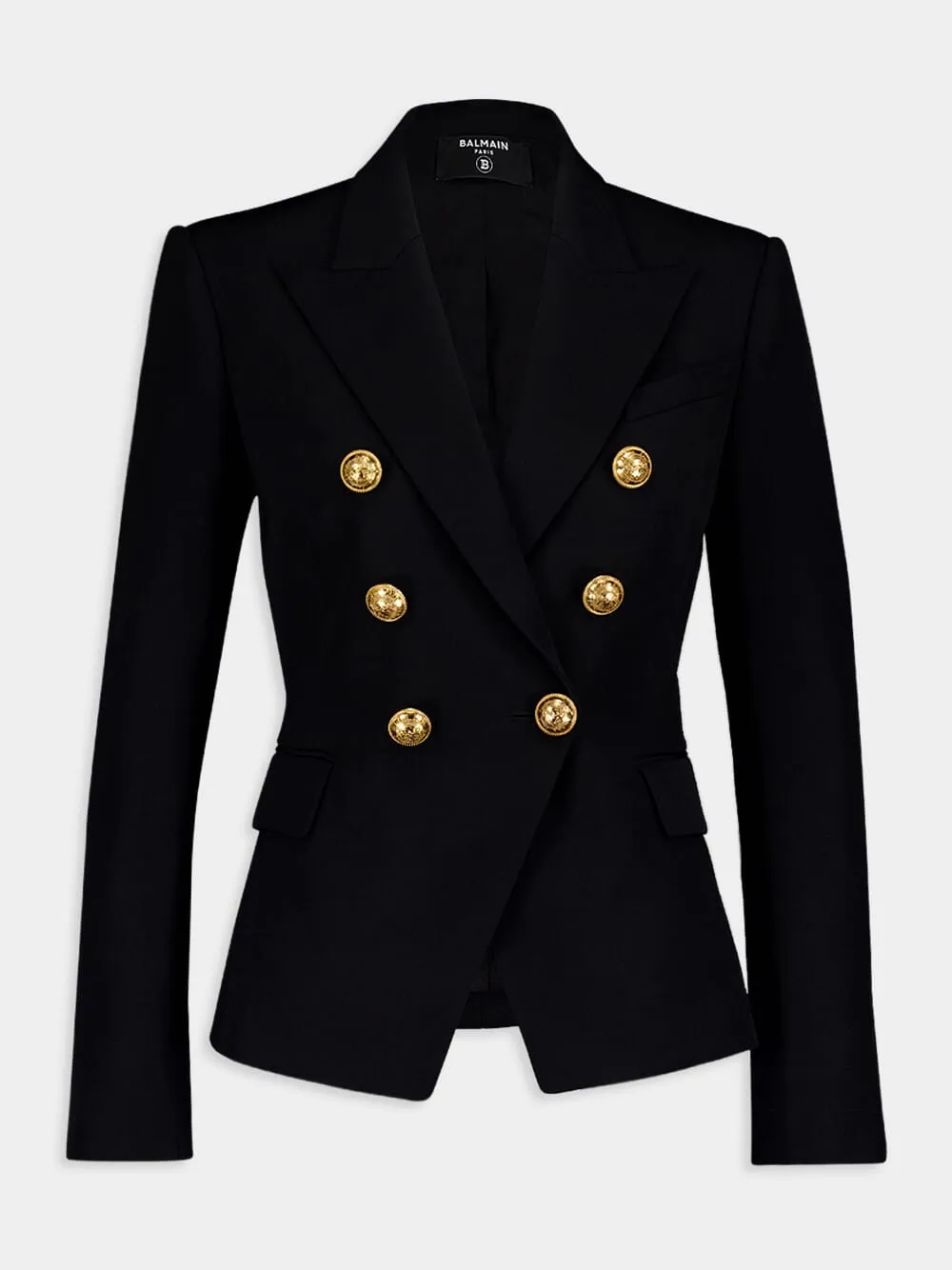 Double-Breasted Tailored Blazer