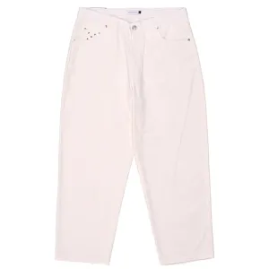 drs linen pant off white