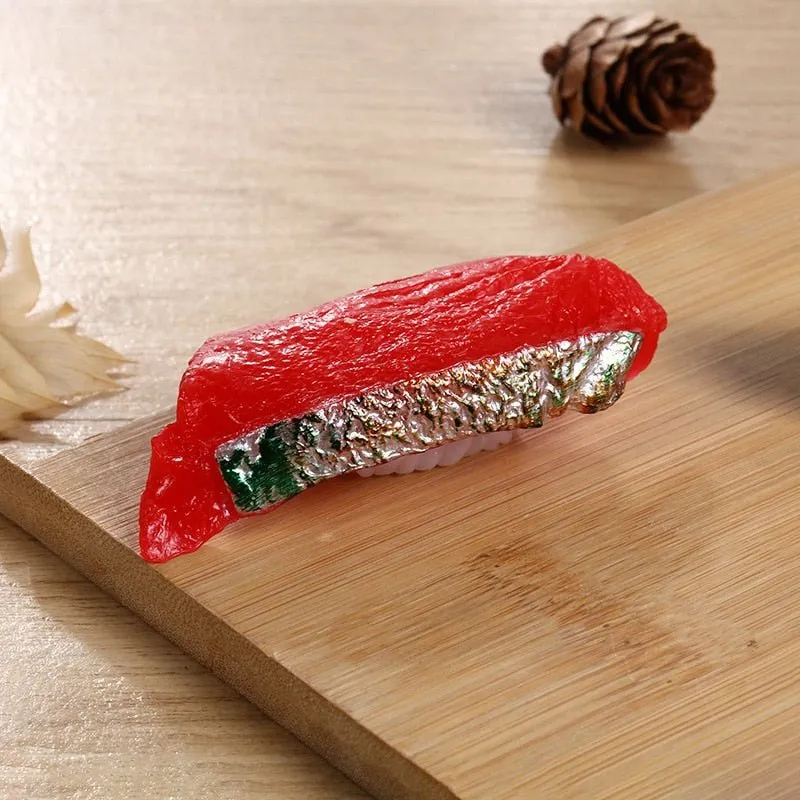 Durable Sushi Rice Ball Keychain - Cartoon Seafood