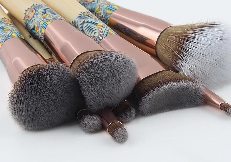 Eco Bamboo Makeup Brush 12piece Set