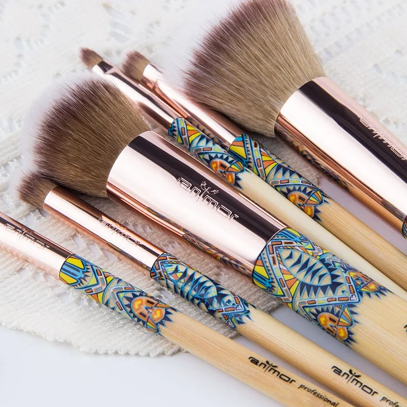 Eco Bamboo Makeup Brush 12piece Set