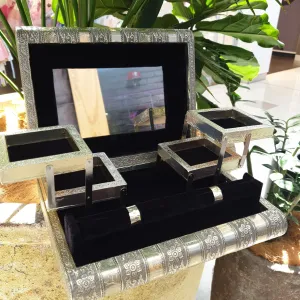 Elephant Silver Jewellery Box