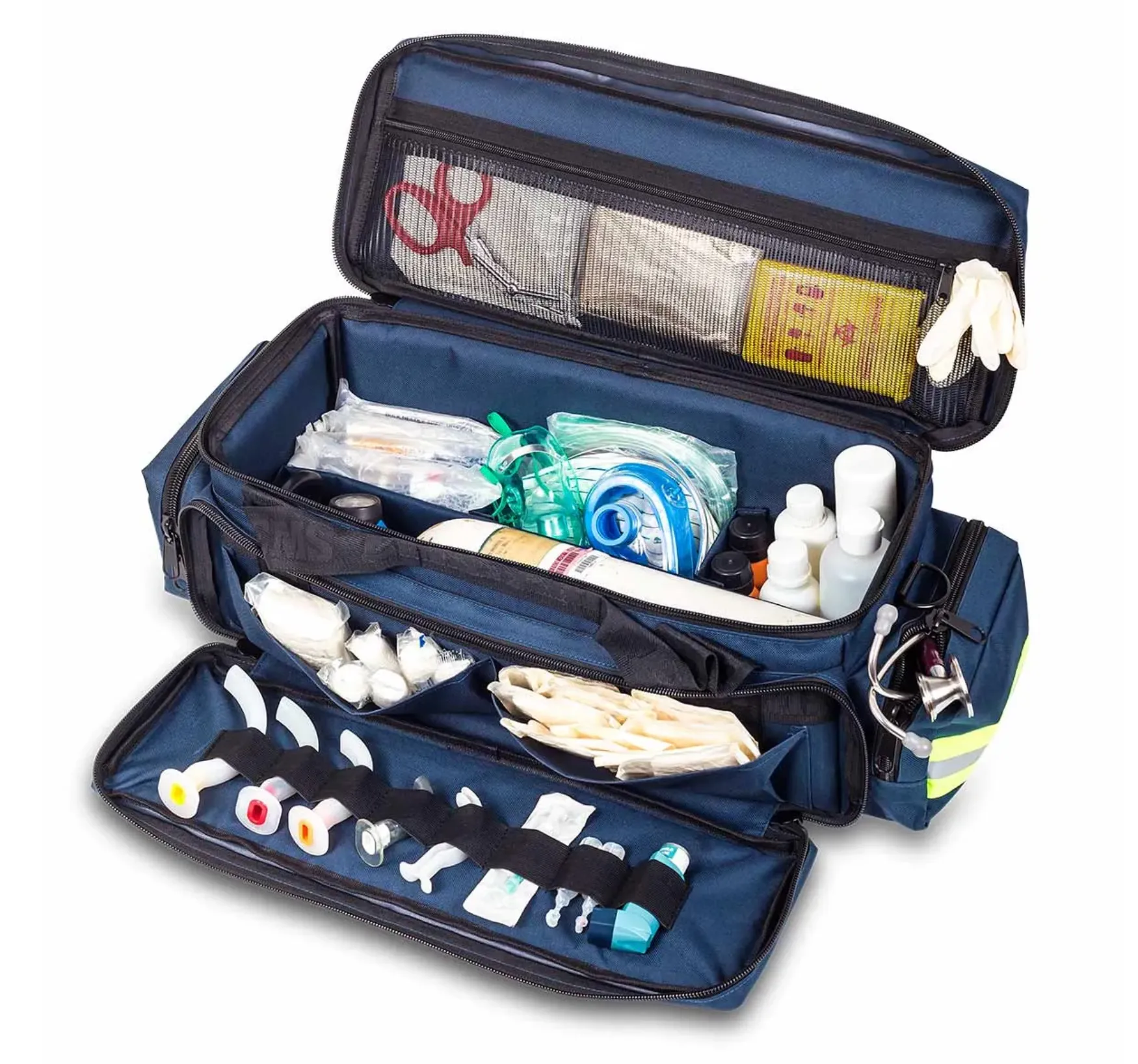 Elite Oxygen Therapy Emergency Bag Blue Medical Bag