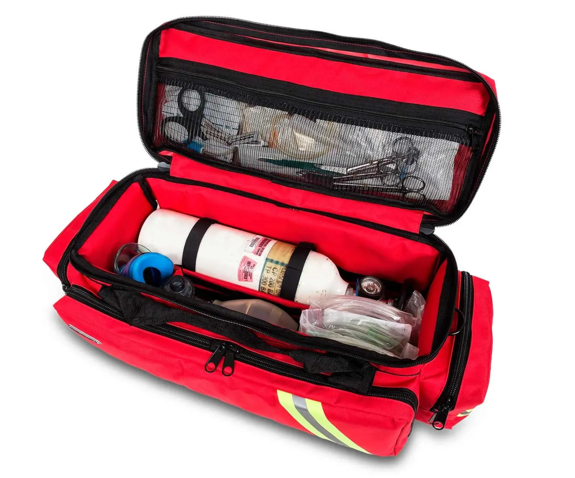 Elite Oxygen Therapy Emergency Bag Red Medical Bag