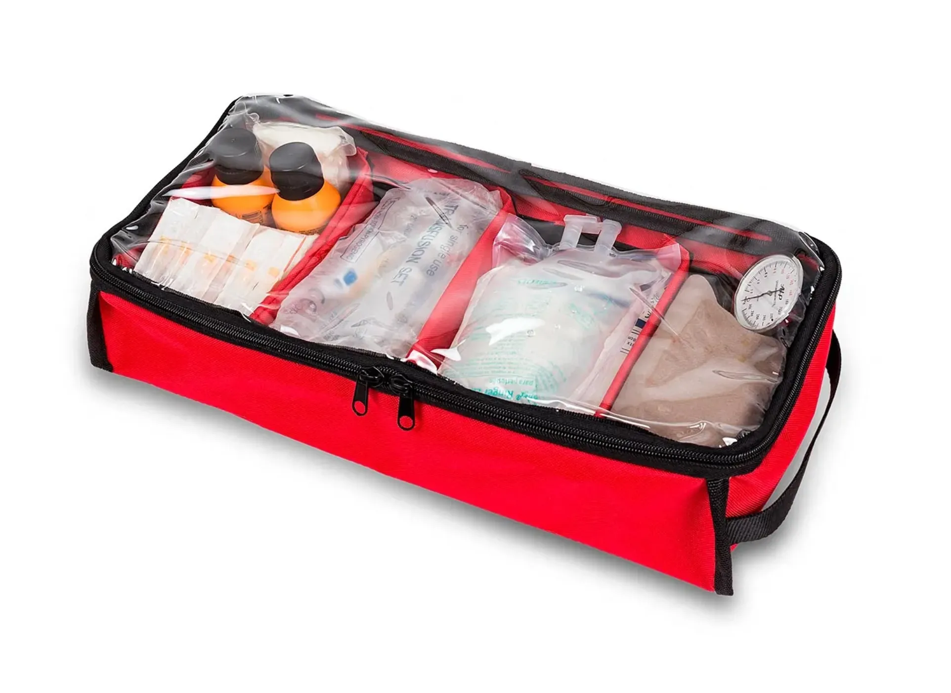 Elite Oxygen Therapy Emergency Bag Red Medical Bag