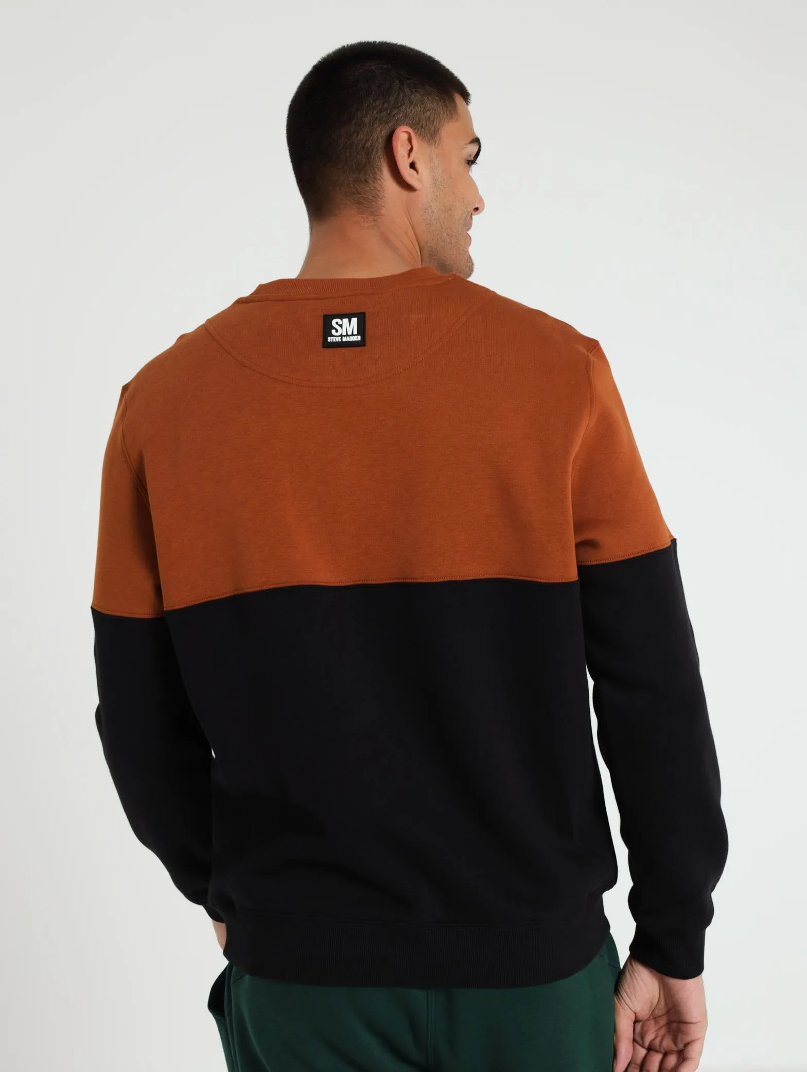 Embossed Logo Sweater - Black