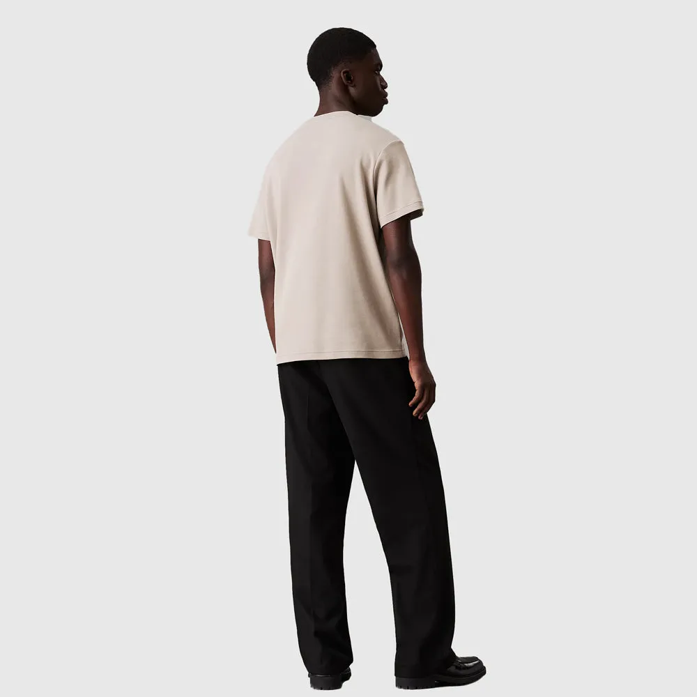 Embossed Logo T-Shirt - Khaki