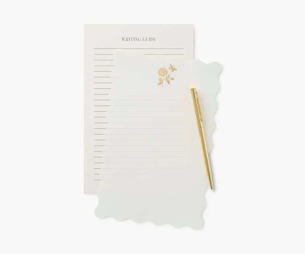 English Rose Letter Writing Set