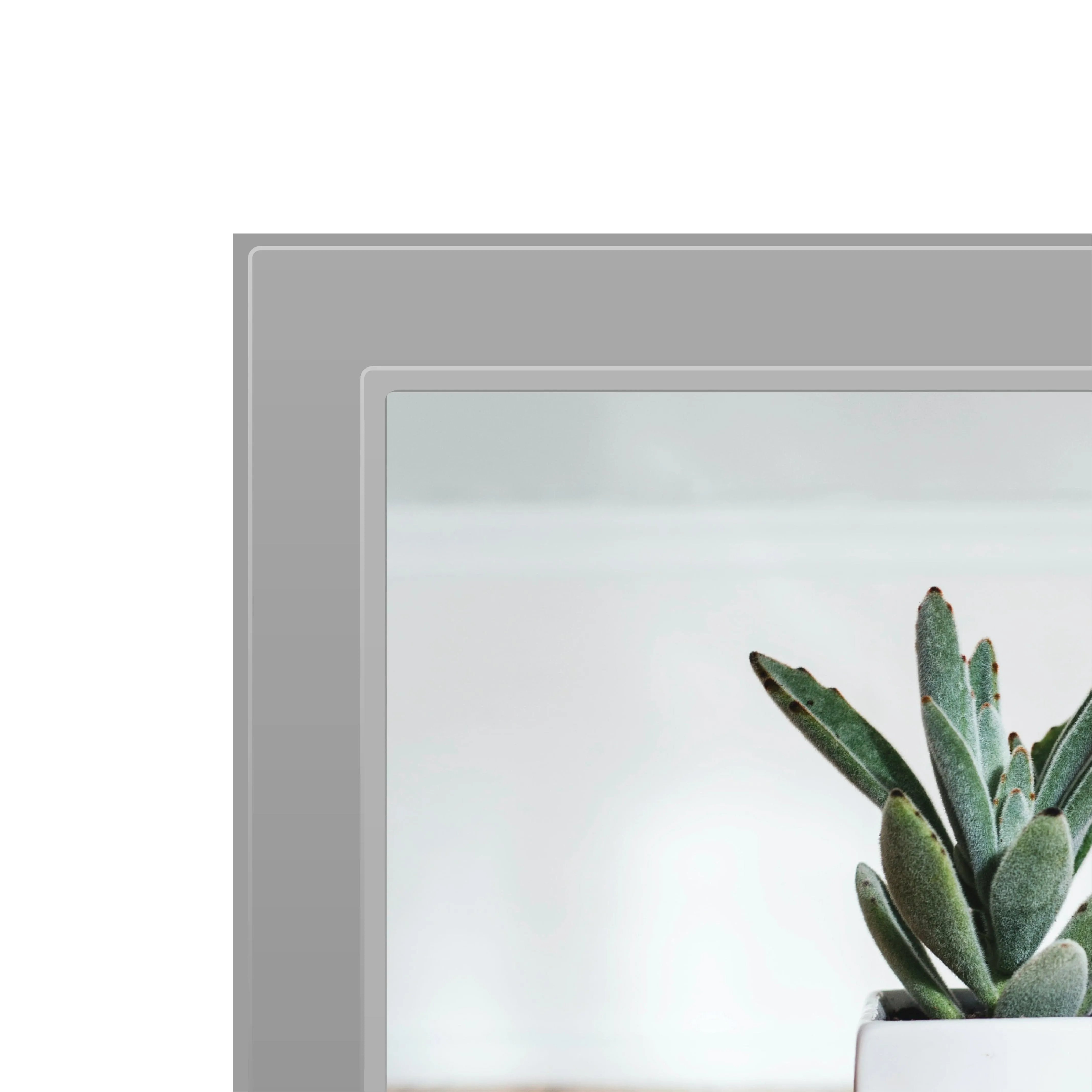 Eternal Silver Metal Frame Value Pack 6x8 (2 pack bundle)