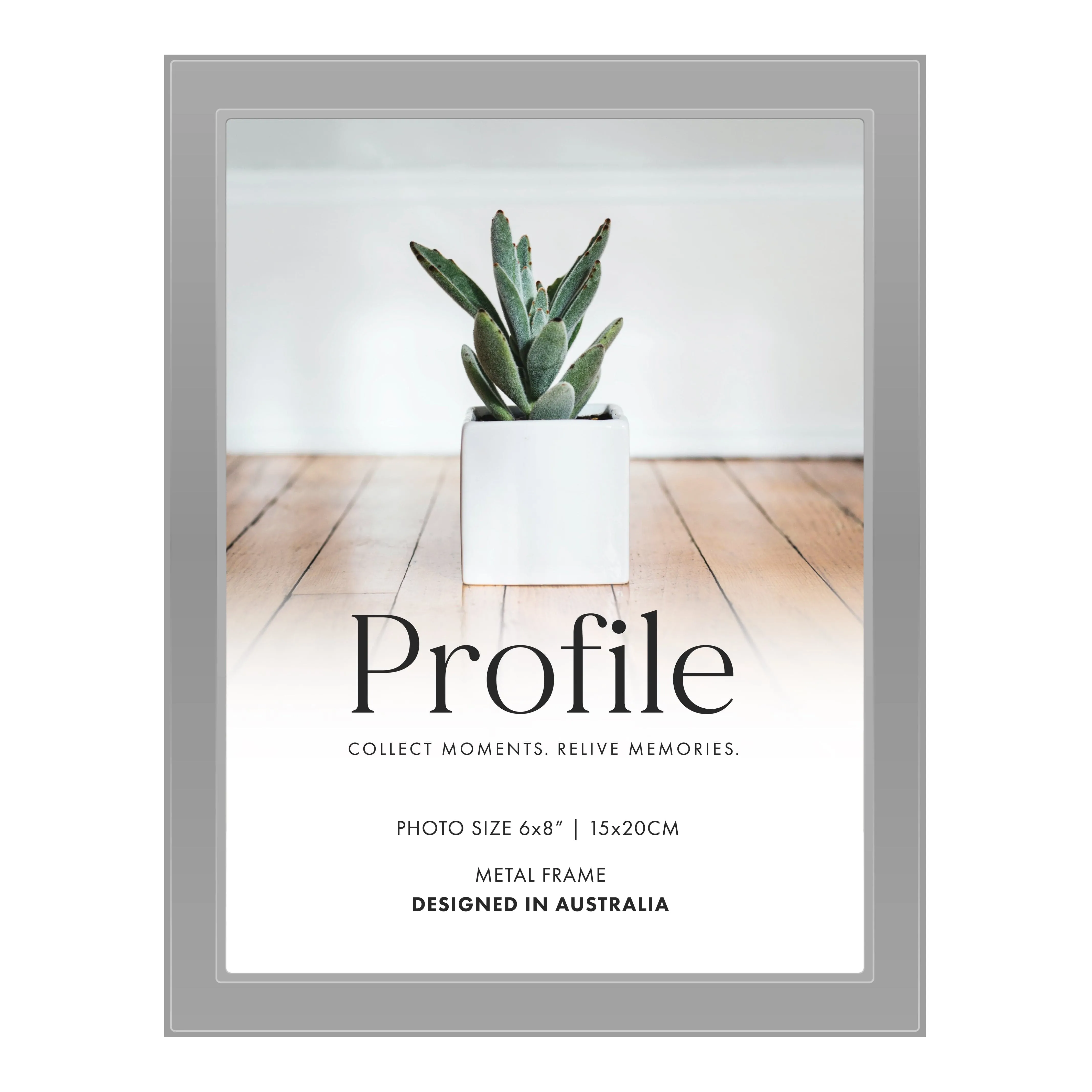 Eternal Silver Metal Frame Value Pack 6x8 (2 pack bundle)