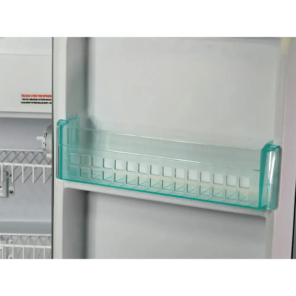 Evakool 95L Platinum Upright Fridge Freezer Silver - Assembled in Australia
