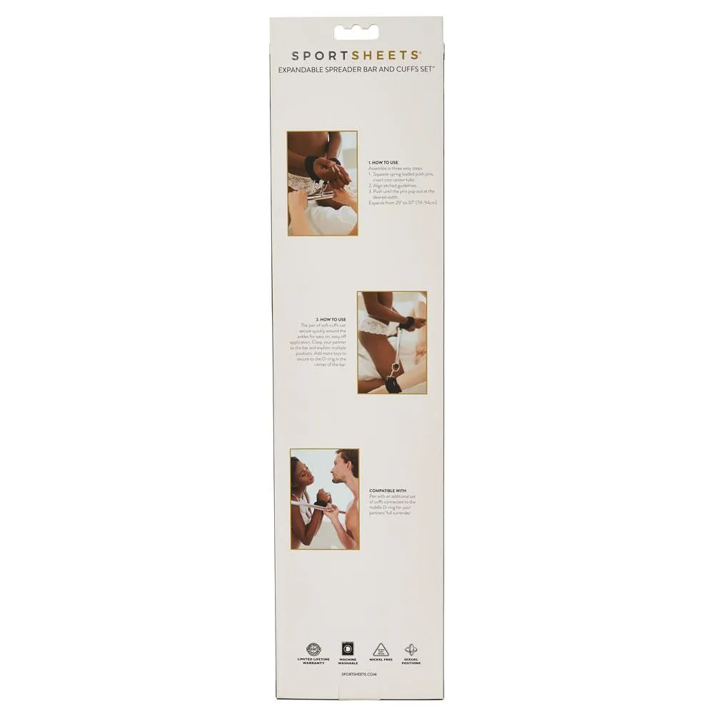 Expandable Spreader Bar & Cuff Set