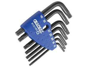 Expert Torx Key Set Of 7 (Tx10-Tx40)